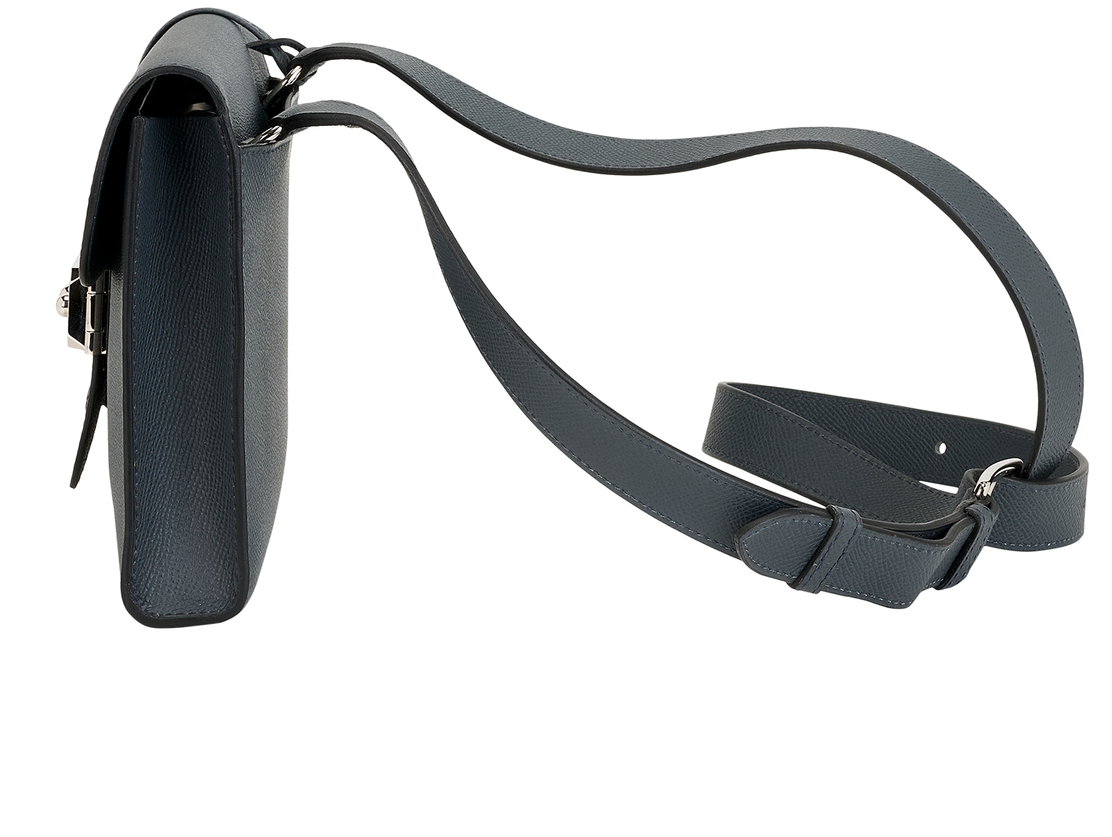 Sac A Depeches 21 In Epsom Gris Misty, &pound;3,500, Handbags, Grey, Leather, Bottom view